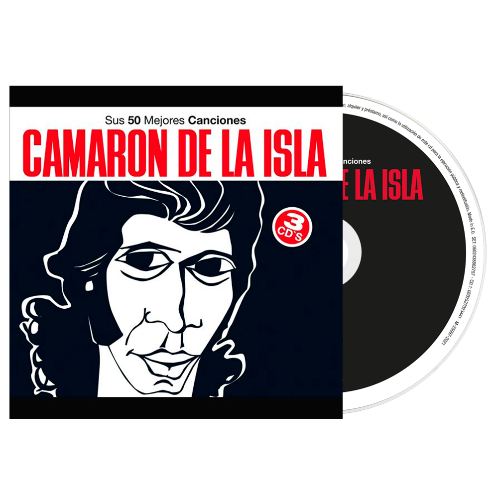 Camarón De La Isla Sus 50 Mejores Canciones CD (3CD) Universal