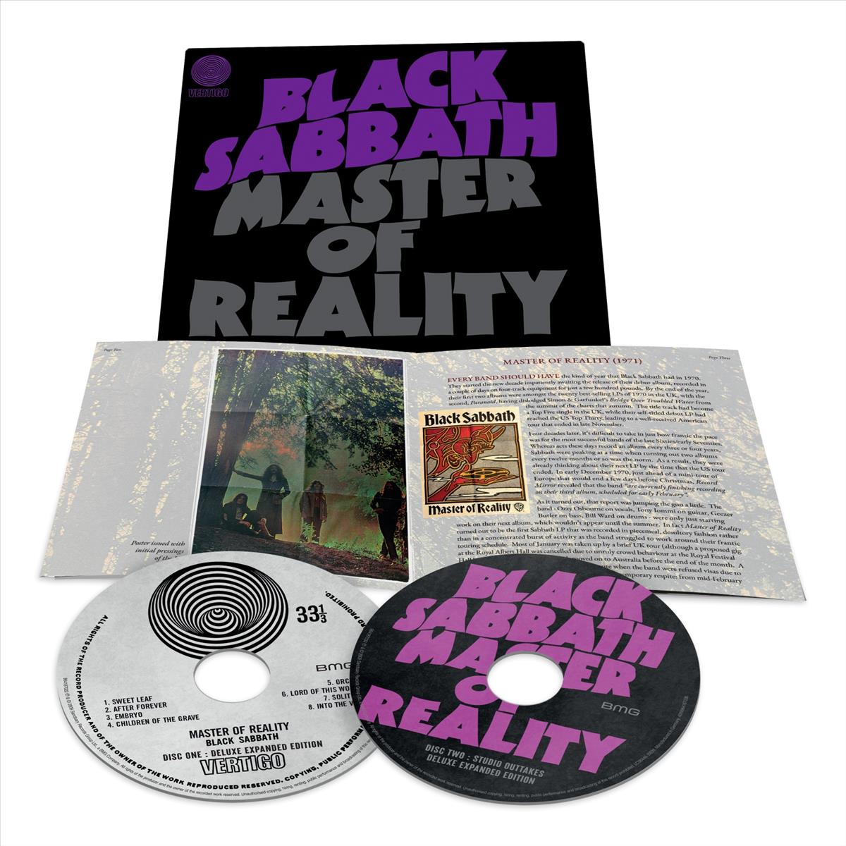 Black Sabbath - Master of Reality (Deluxe) - CD (2CD) – Universal