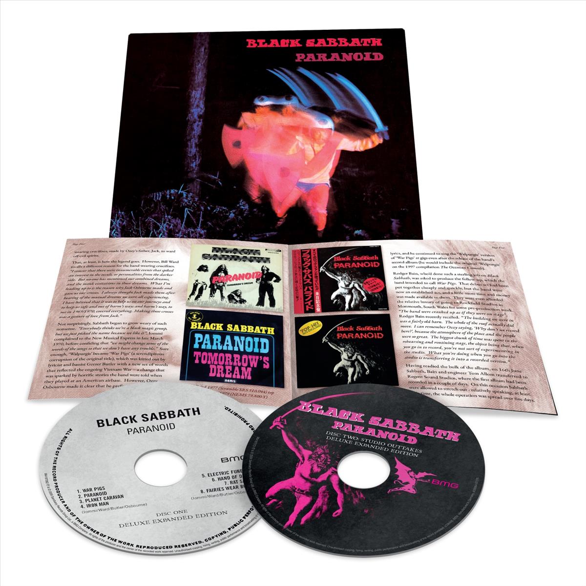 Black Sabbath - Paranoid (Deluxe) - CD (2CD) – Universal Music Online