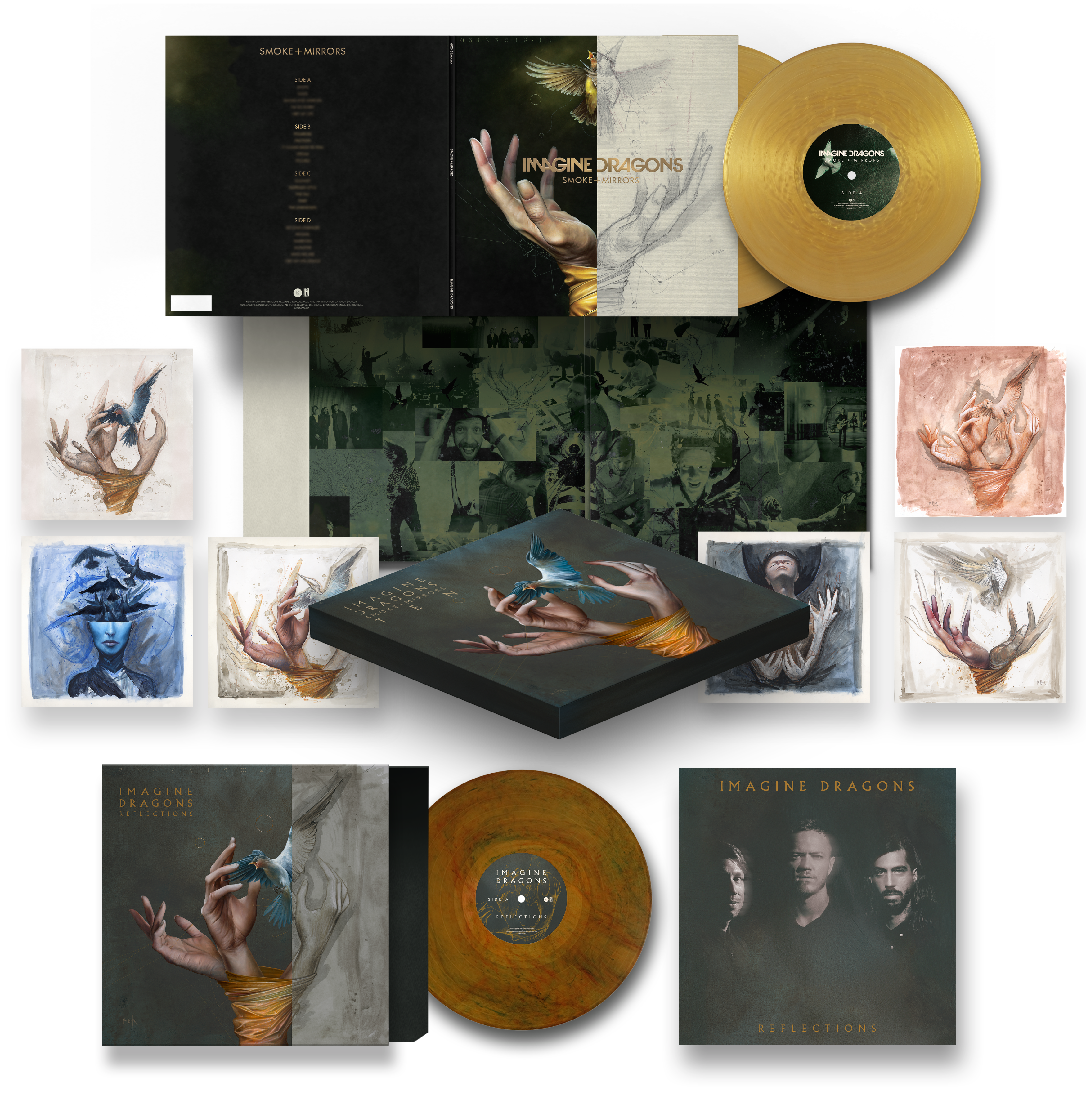 D&D SMOKE&MIRRORS　v4 v6 未開封品セット Imagine Dragons - Smoke + Mirrors: Ten - Box Set (Edición