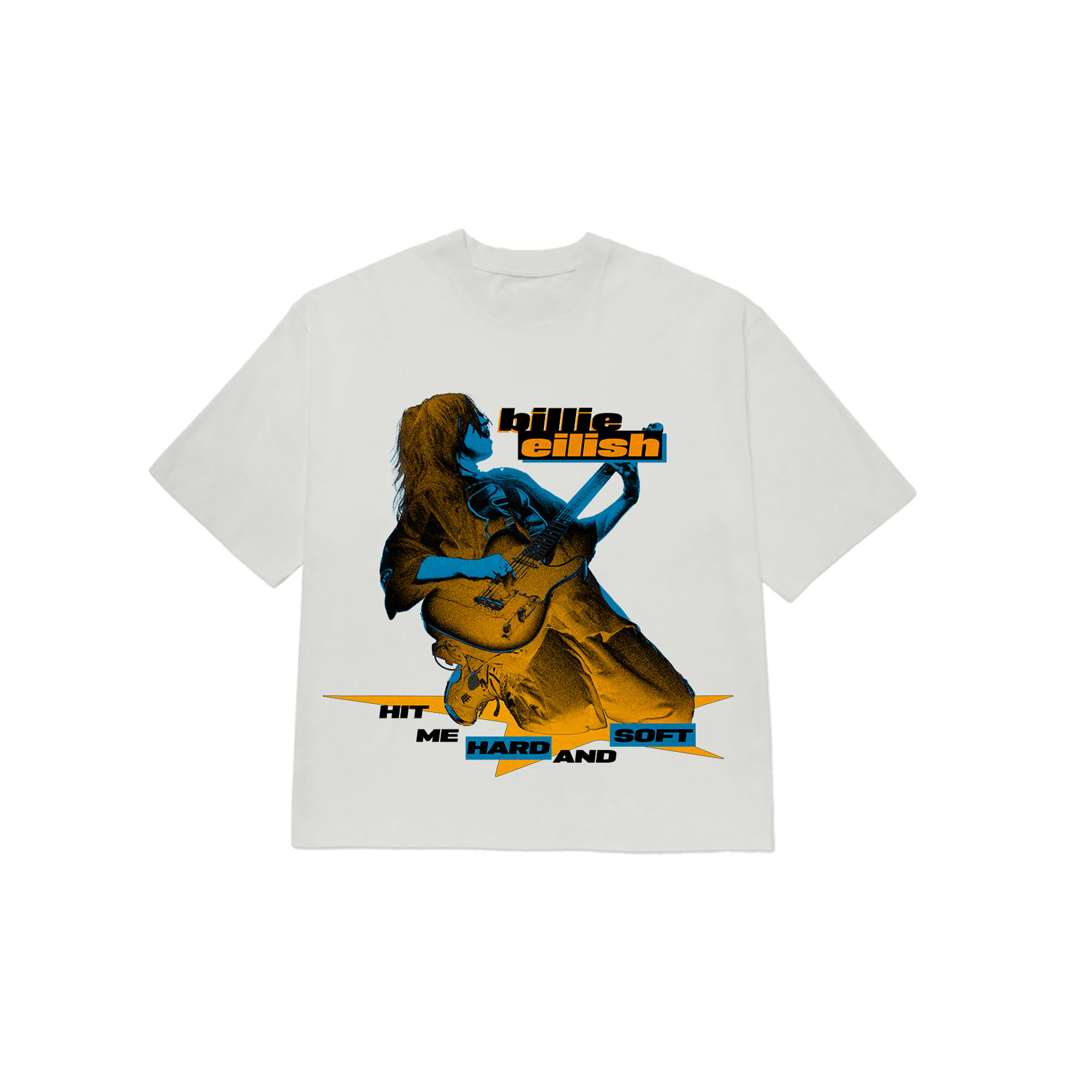 Billie Eilish - LIVE IN 3D GUITAR SOLO T-SHIRT (SPAIN EXCLUSIVE