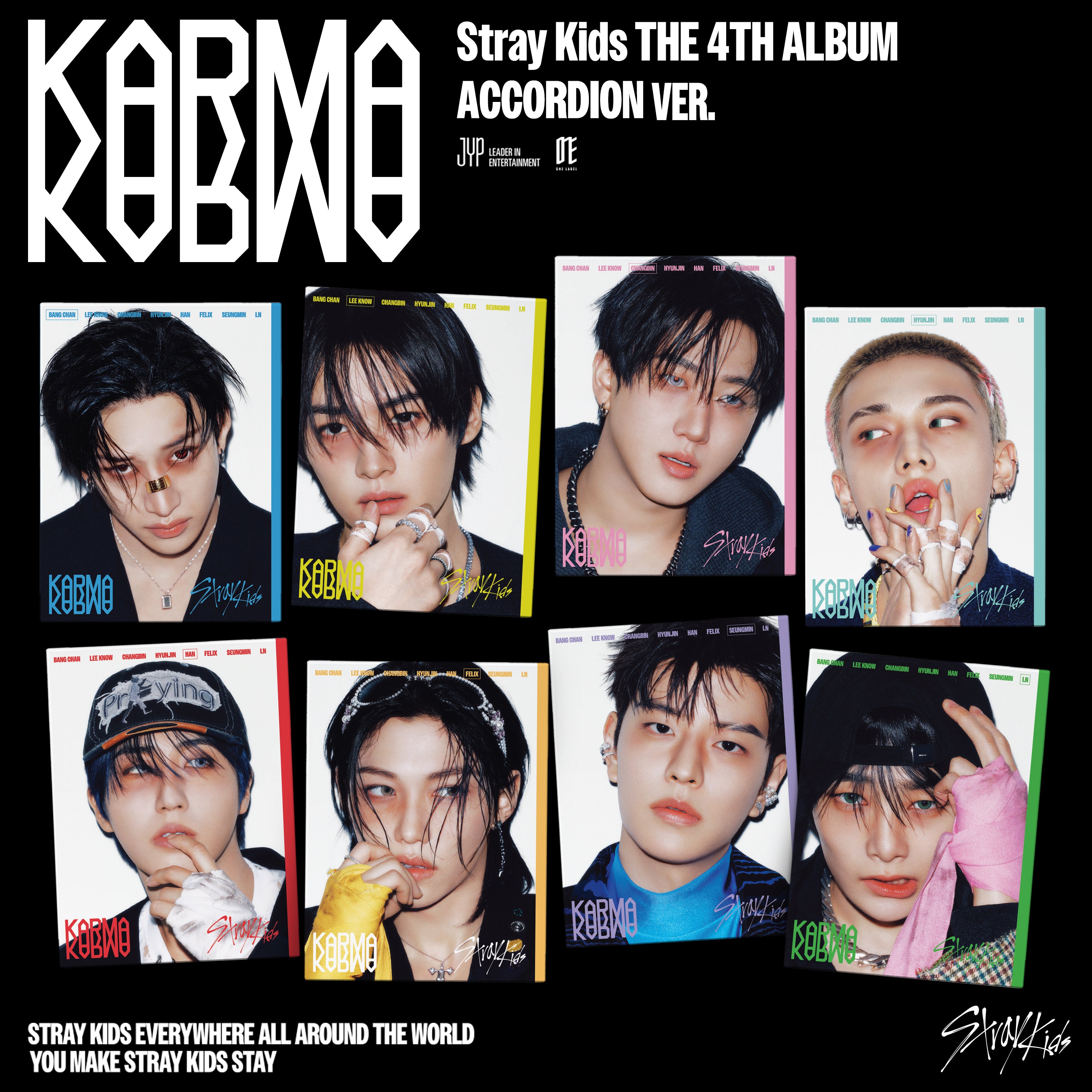 【新品未開封】straykids KARMA HOORAY 3枚　トレカ　コンプ Stray Kids - KARMA (ACCORDION VER.) - CD – Universal Music Online