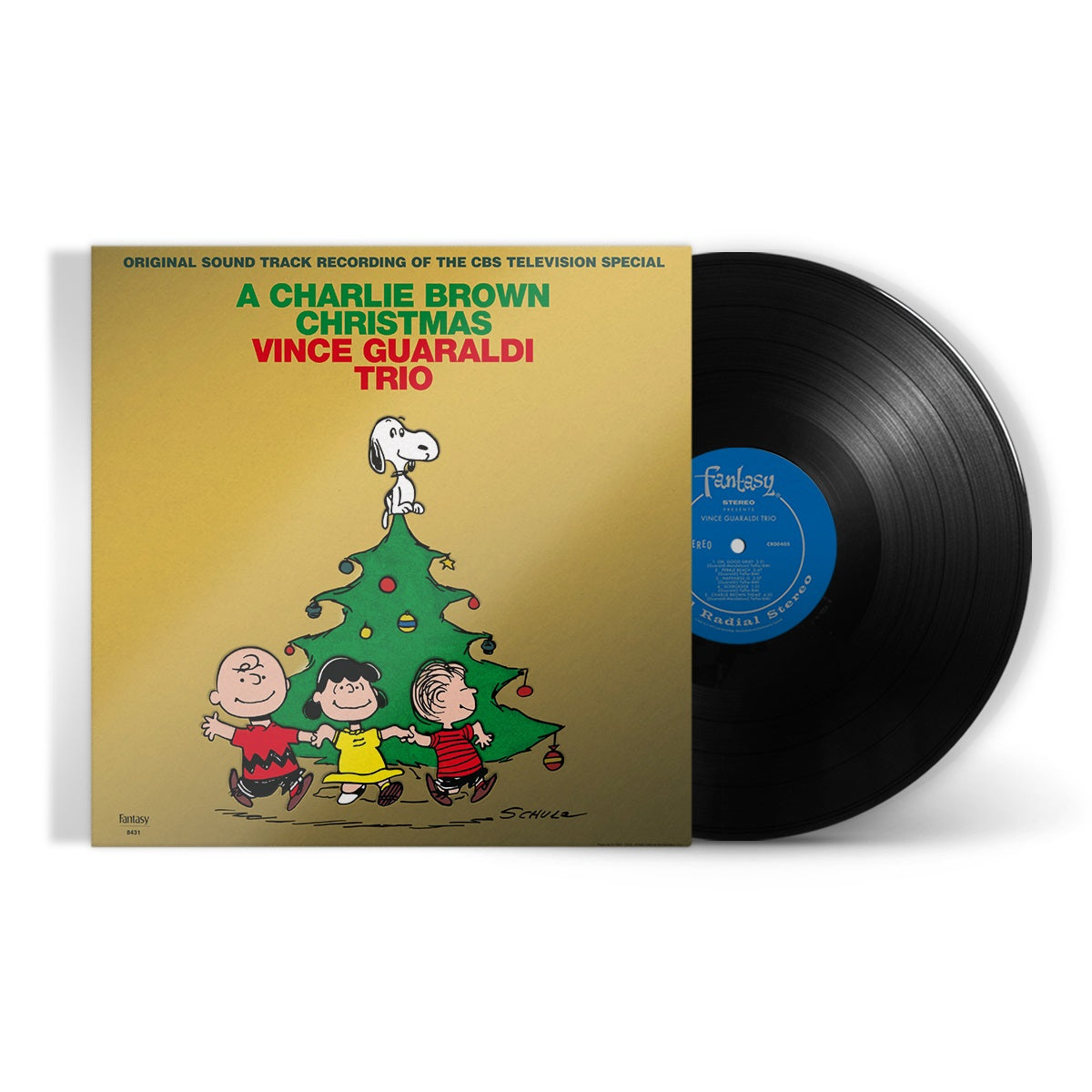 "A Charlie Brown Christmas" Limited Edition Gold Foil Vinyl LP - 2022 Pressing