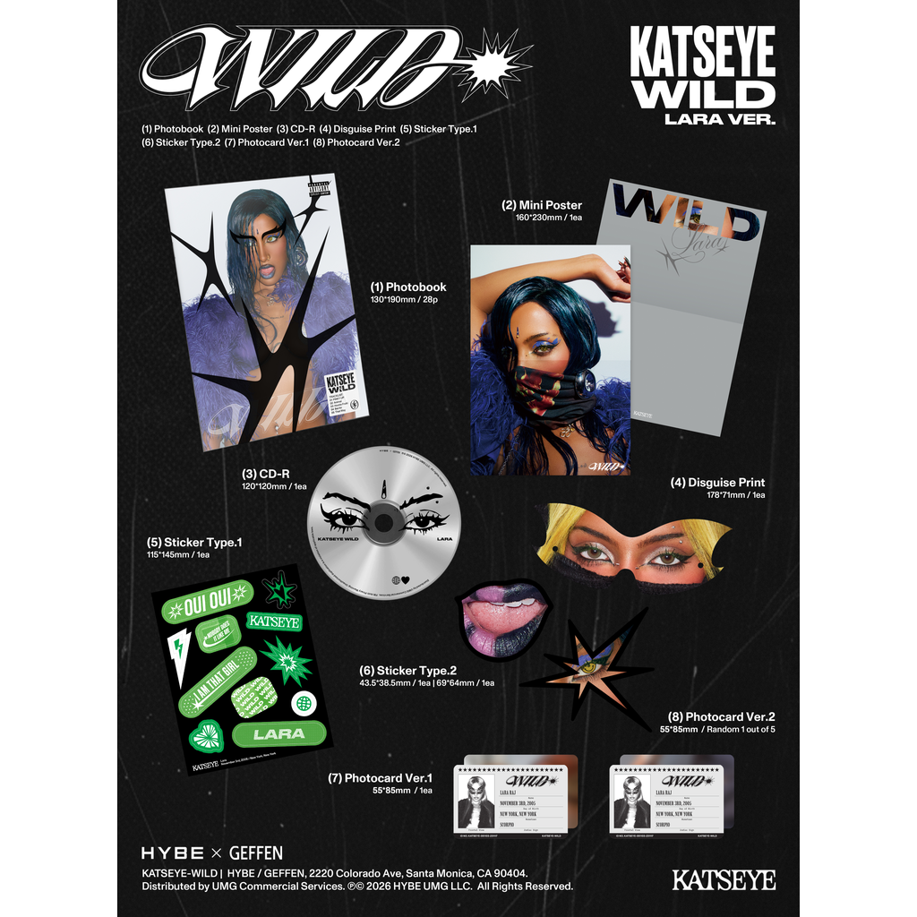 WILD (Lara ver.) - CD