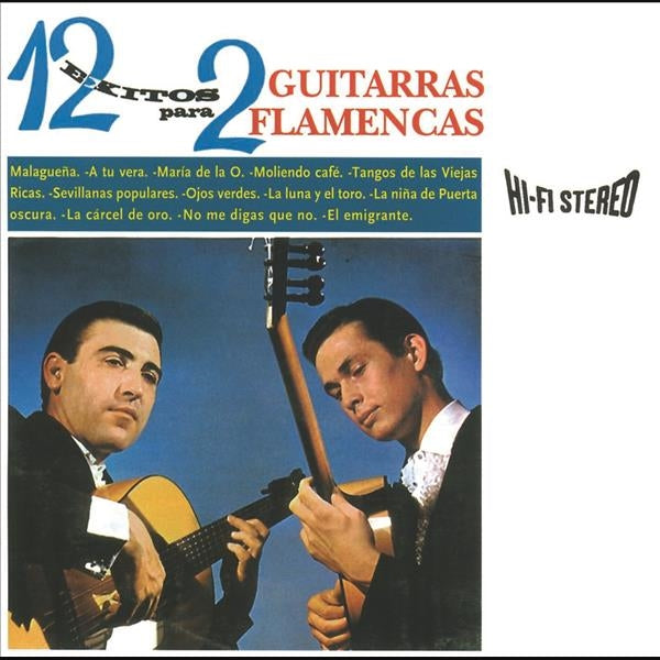 12 Exitos Para Dos Guitarras Flamencas - Vinilo