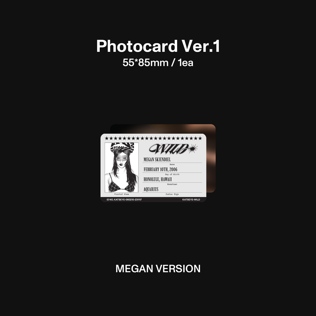 WILD (Megan ver.) - CD