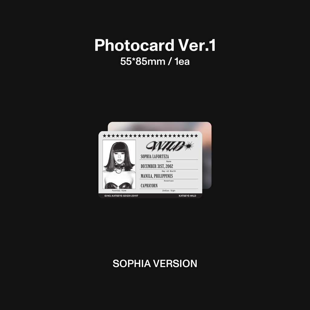 WILD (Sophia ver.) - CD