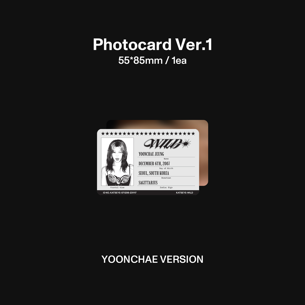WILD (Yoonchae ver.) - CD