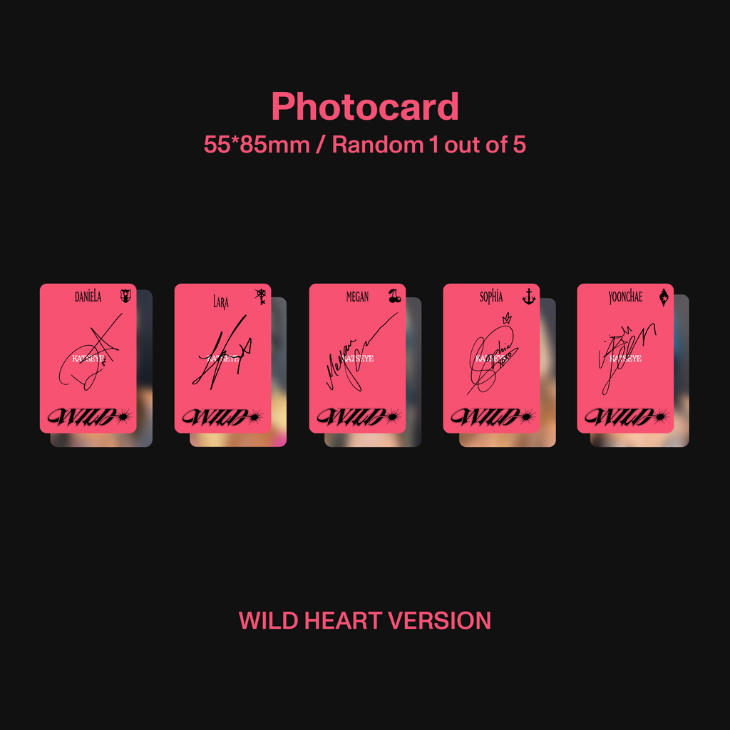 WILD (Wild Heart ver.) - CD (Edición Exclusiva)