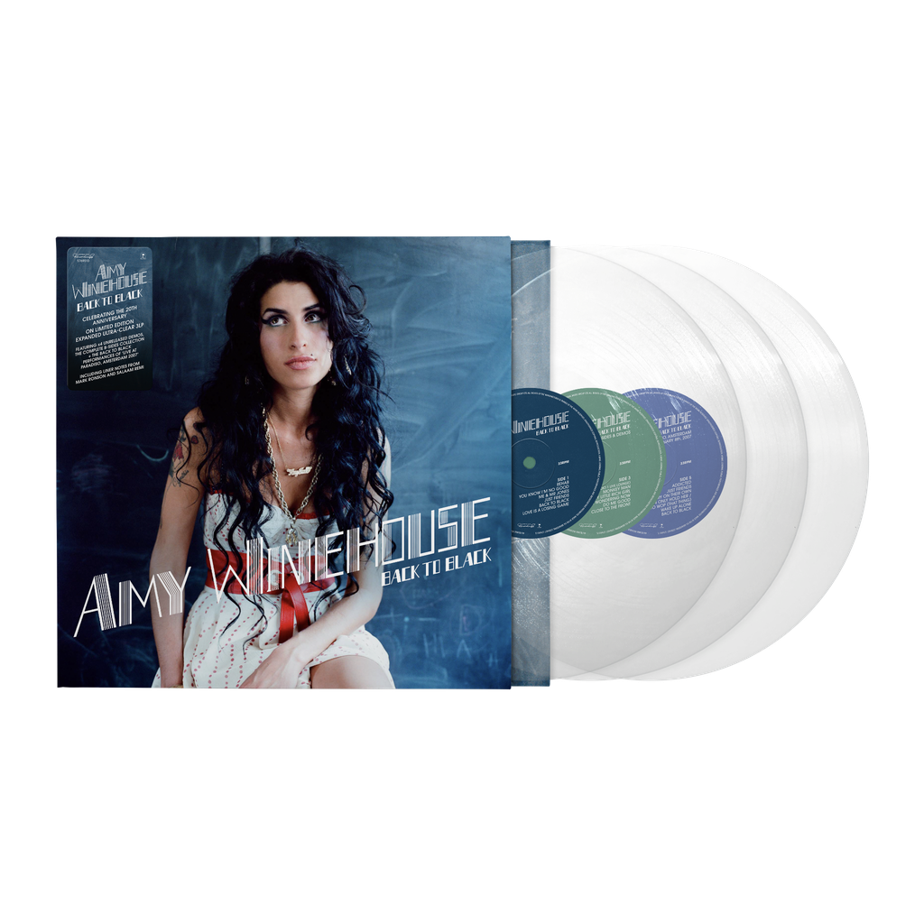 Back To Black (20th Anniversary) - Vinilo (Color Transparente 3LP)
