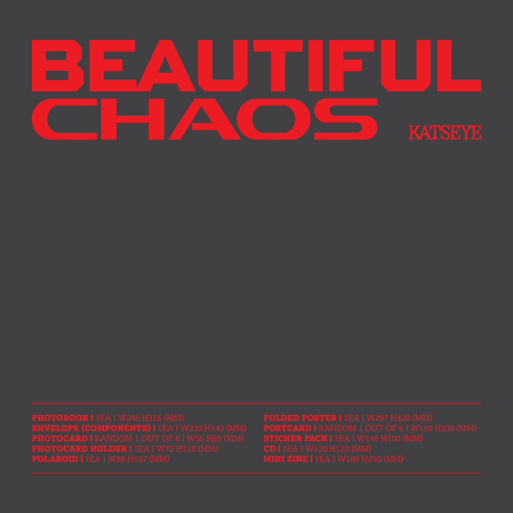 BEAUTIFUL CHAOS  (Beautiful Ver.) - CD