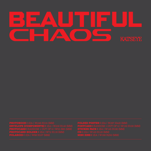 BEAUTIFUL CHAOS (Beautiful Ver.) - CD (Edición Exclusiva)