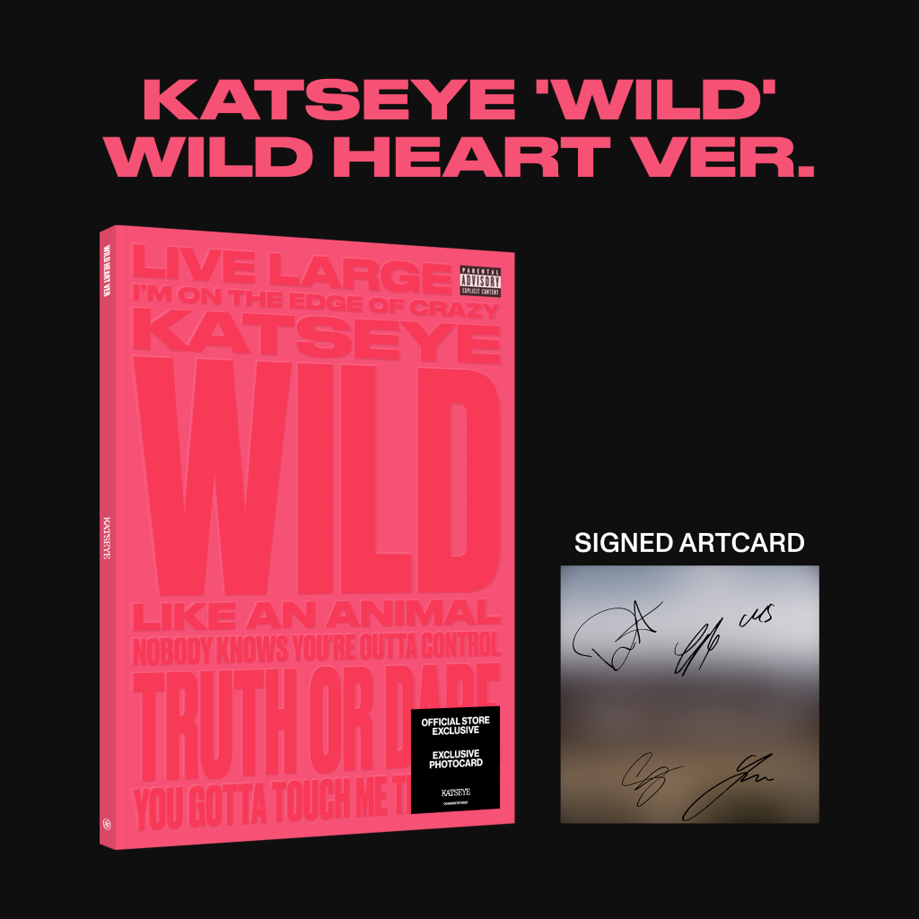 WILD (Wild Heart ver.) - CD (Edición Exclusiva) + Tarjeta Firmada