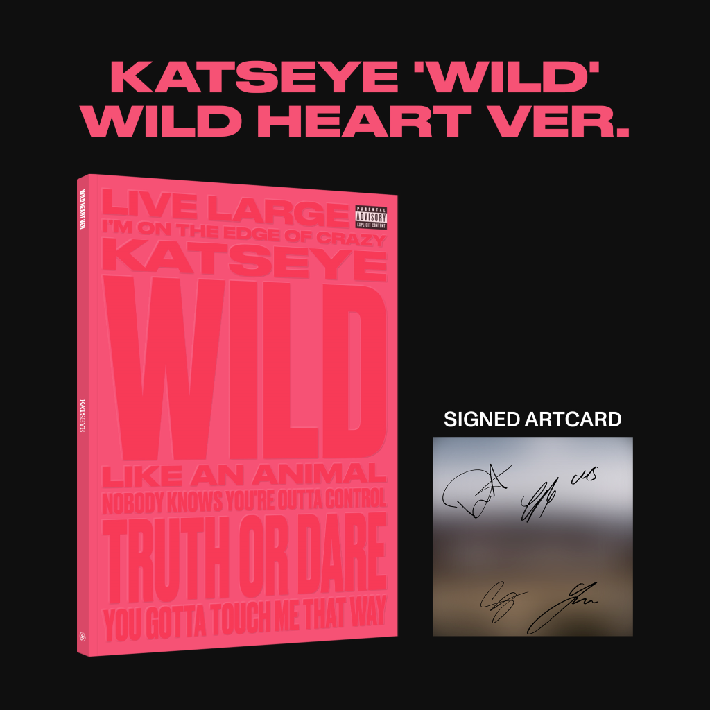 WILD (Wild Heart ver.) - CD + Tarjeta Firmada