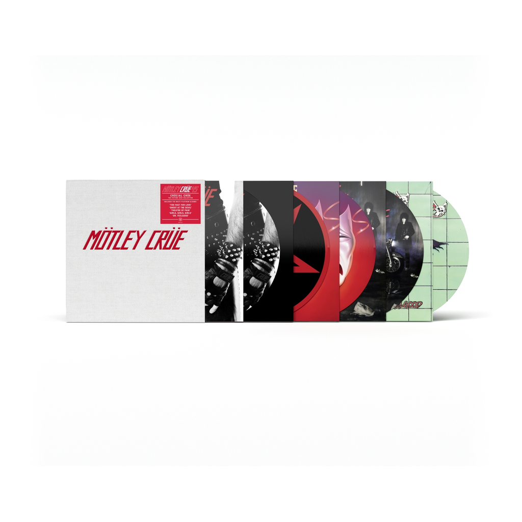 Crücial Crüe: 1981-1989 (45th Anniversary) - Box Set (Edición Limitada 5LP Picture Disc)