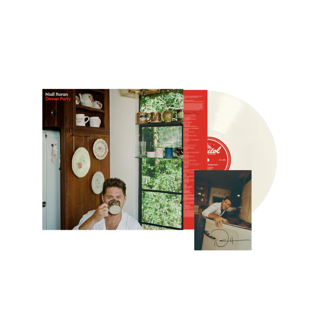 Dinner Party - Vinilo (Color Porcelana) + Tarjeta Firmada
