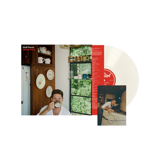 Dinner Party - Vinilo (Color Porcelana) + Tarjeta Firmada