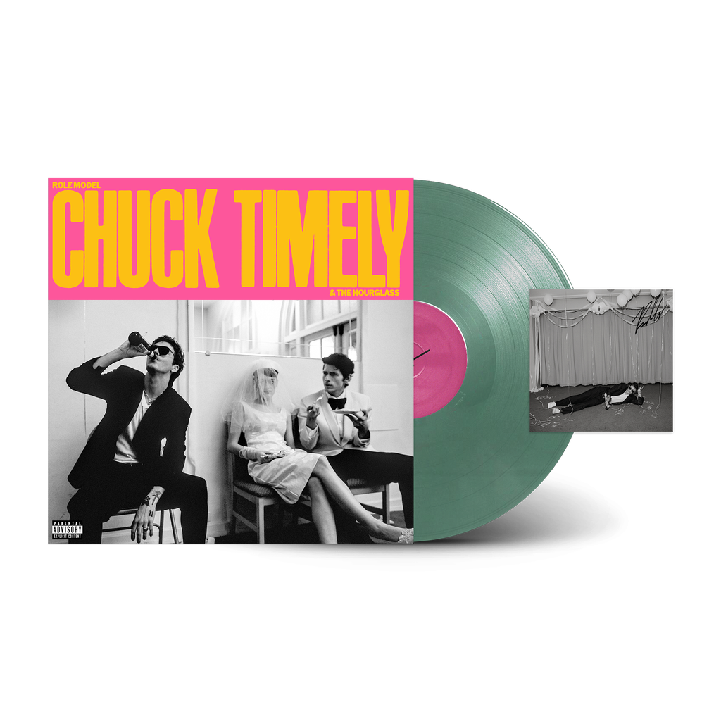 Chuck Timely & the Hourglass - Vinilo (Edición Exclusiva Color Pistacho) + Tarjeta Firmada