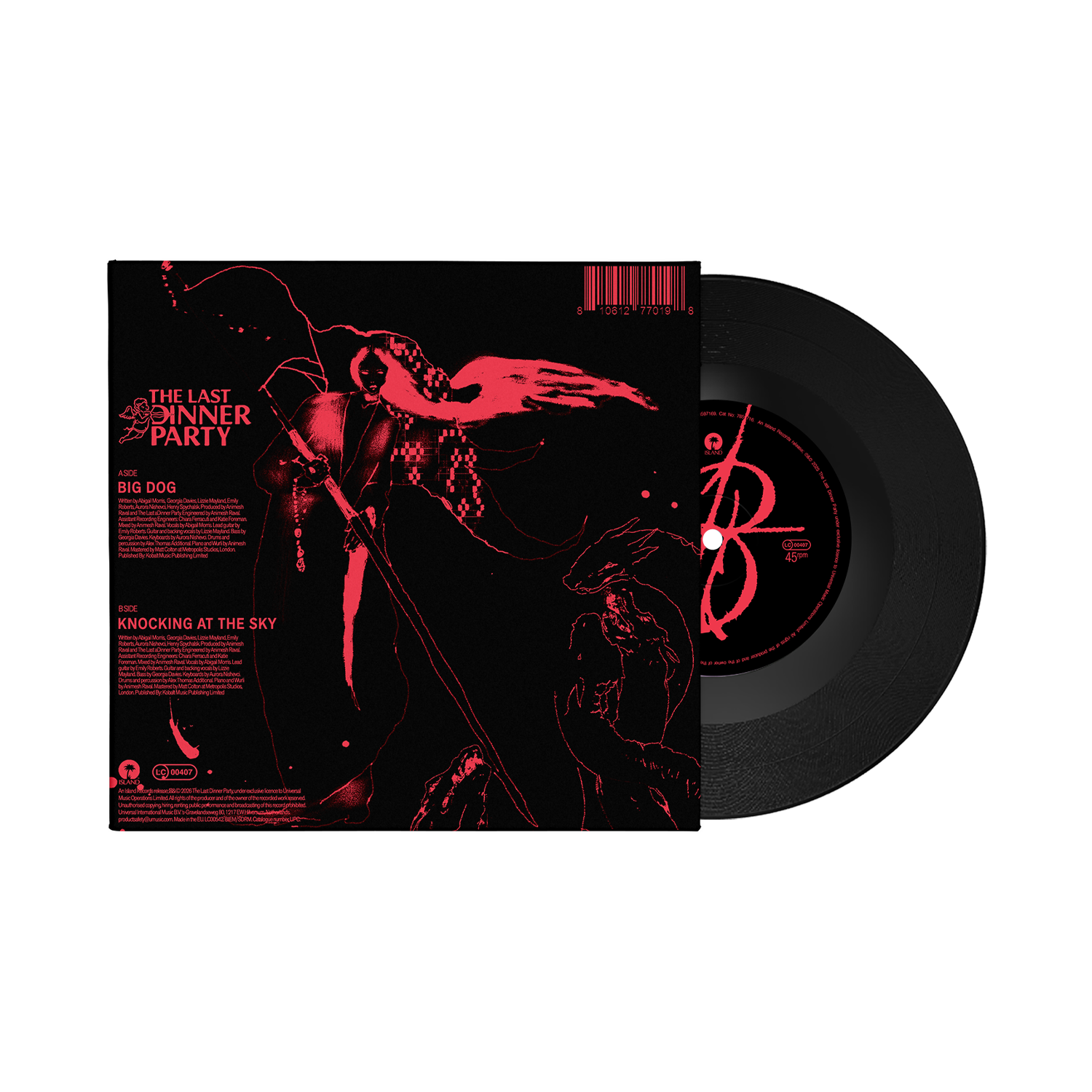 Big Dog / Knocking at the Sky - Vinilo 7