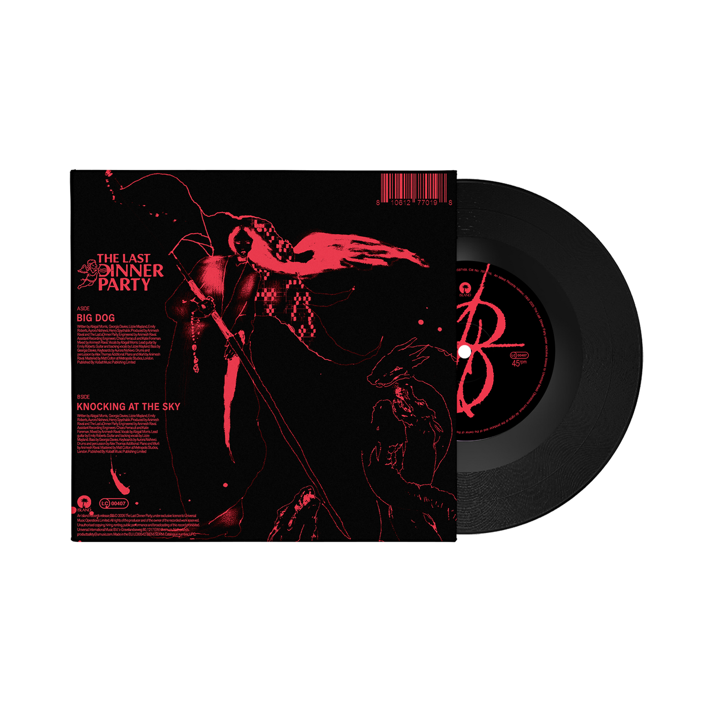 Big Dog / Knocking at the Sky - Vinilo 7"