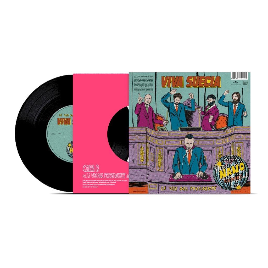 Querer (DJ Nano Remix) / La Voz De Presidente (DJ Nano Remix) - Vinilo 7"