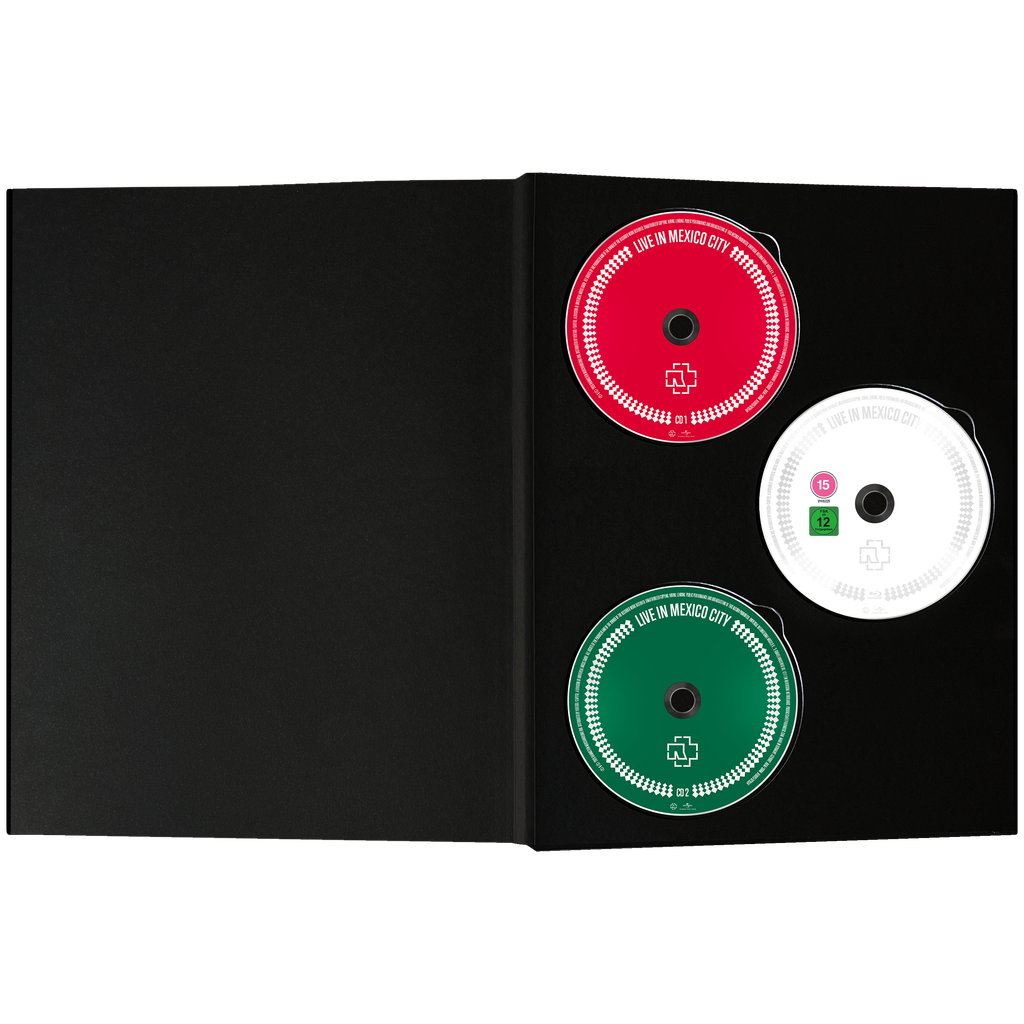 LIVE IN MEXICO CITY - Box Set (Edición Deluxe 2CD + Blu-Ray)