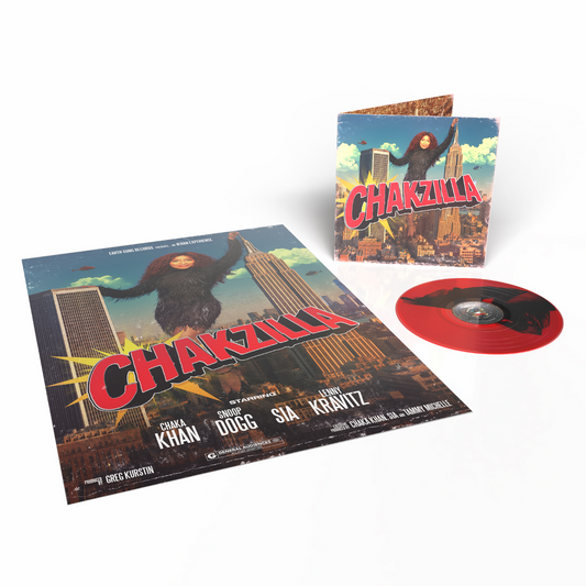 CHAKZILLA - Vinilo (Color Rojo y Negro)