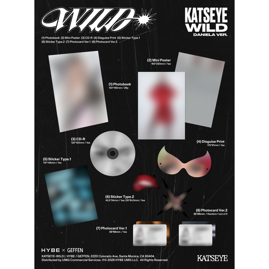 WILD (Daniela ver.) - CD