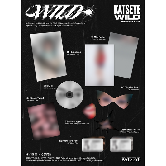 WILD (Megan ver.) - CD