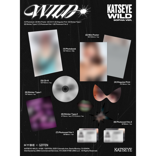 WILD (Sophia ver.) - CD