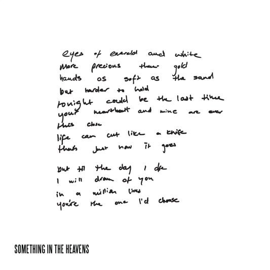 Something In The Heavens (Lyric Version) - CD (Edición Exclusiva)