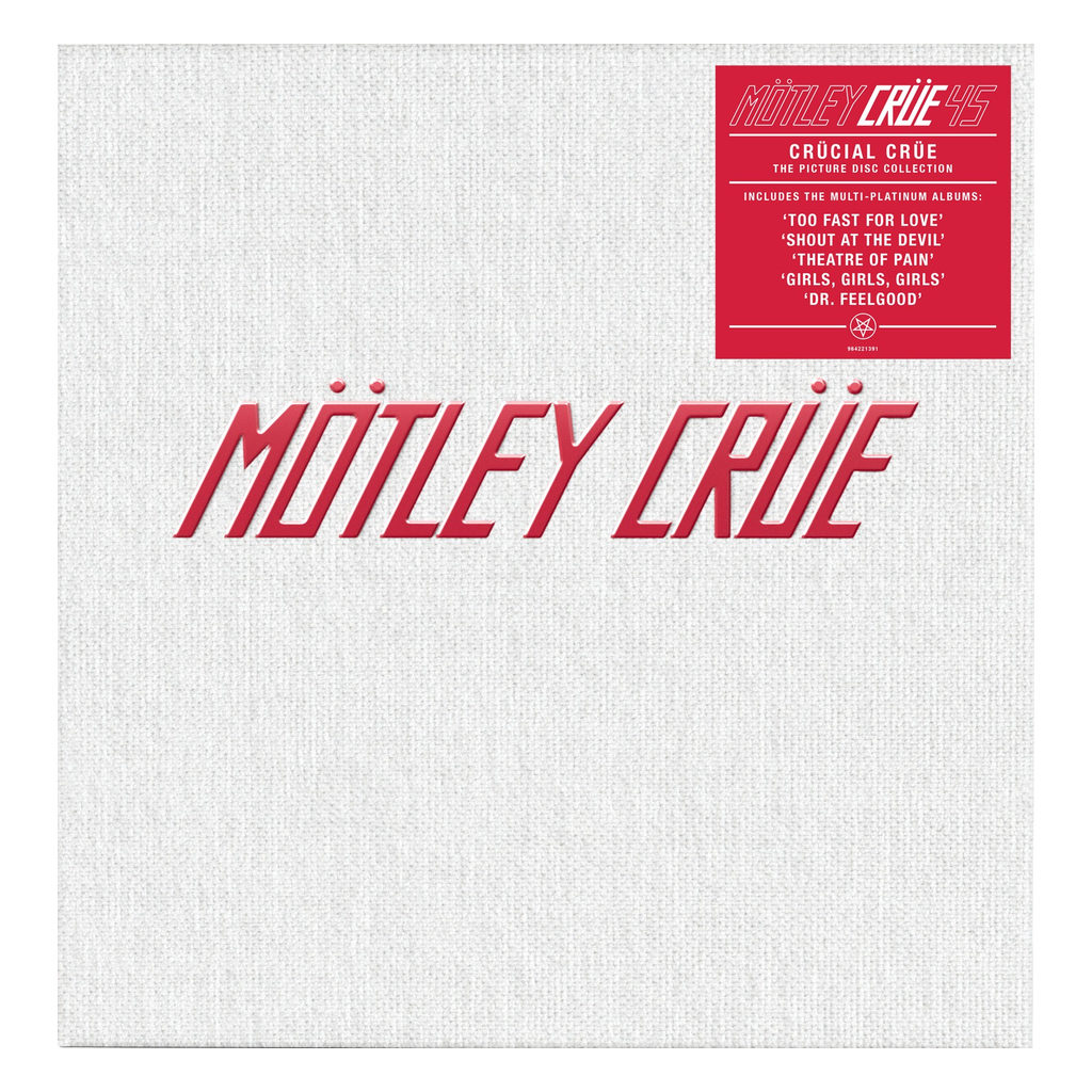 Crücial Crüe: 1981-1989 (45th Anniversary) - Box Set (Edición Limitada 5LP Picture Disc)