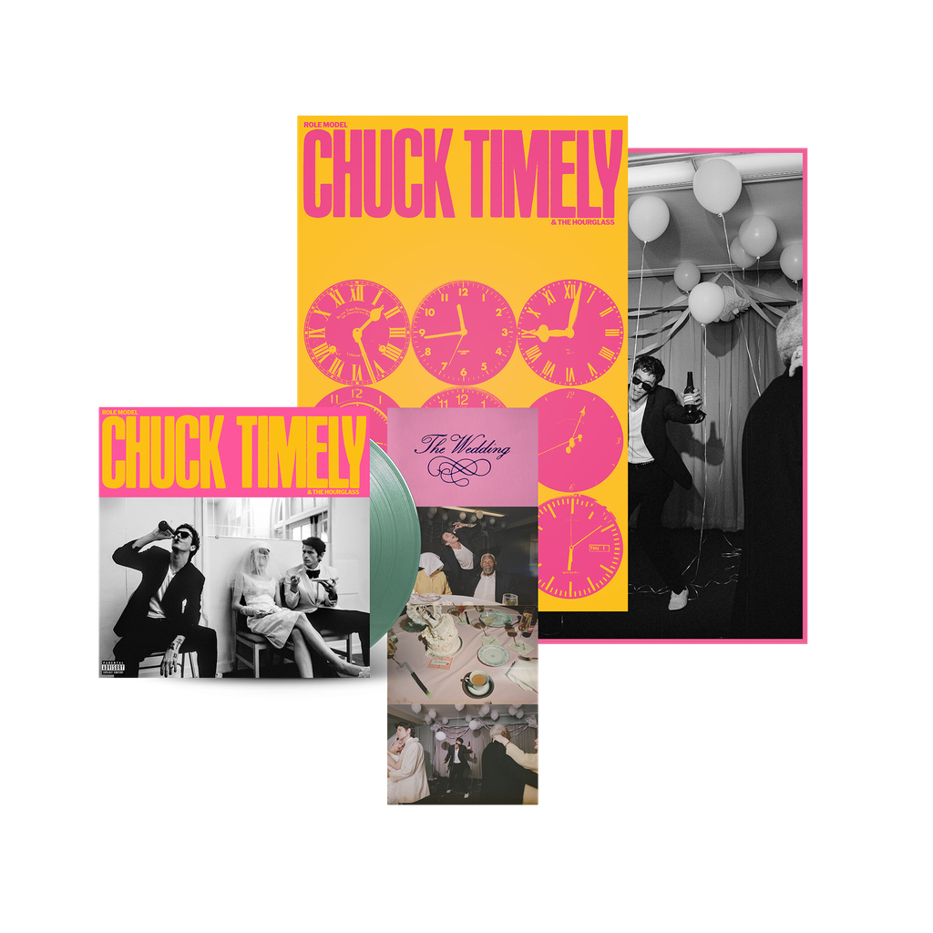 Chuck Timely & the Hourglass - Vinilo (Edición Exclusiva Color Pistacho) + Tarjeta Firmada