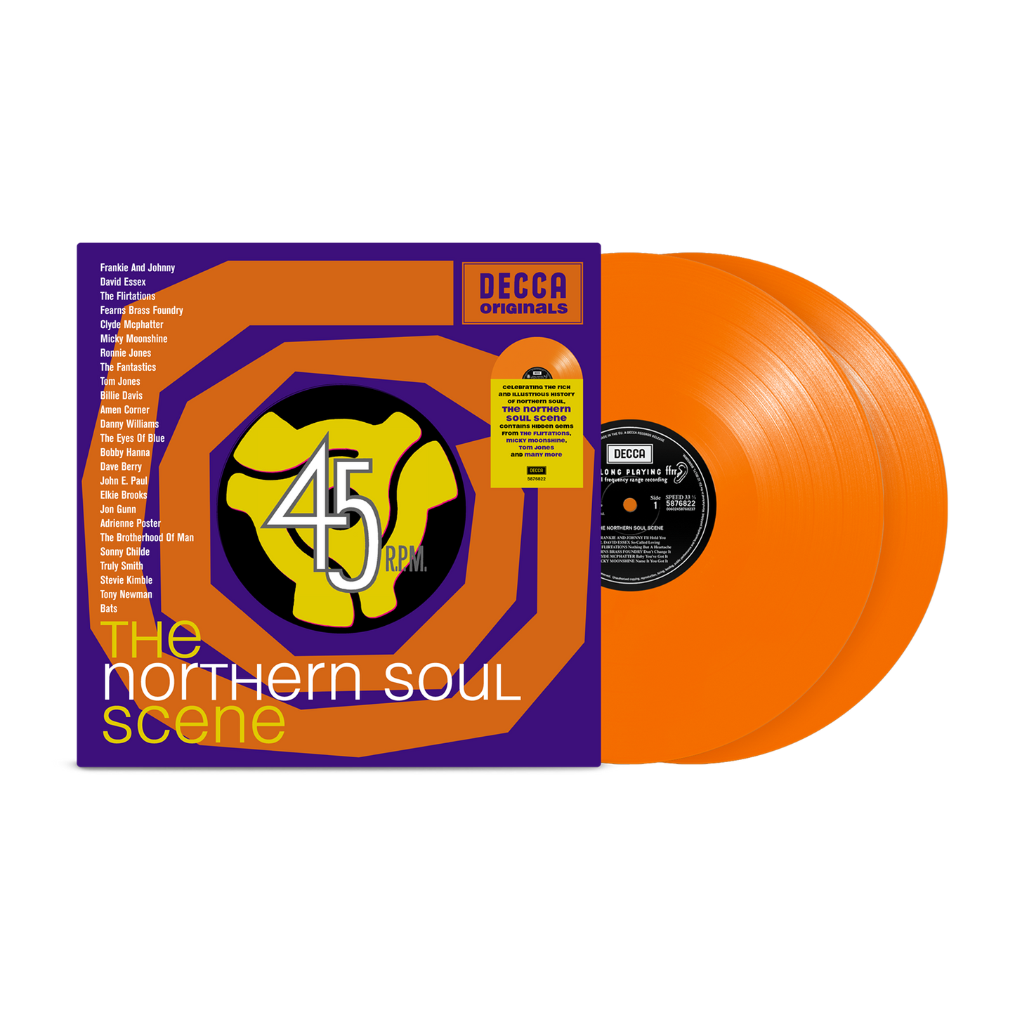 The Nothern Soul Scene - Vinilo (Color Naranja 2LP)