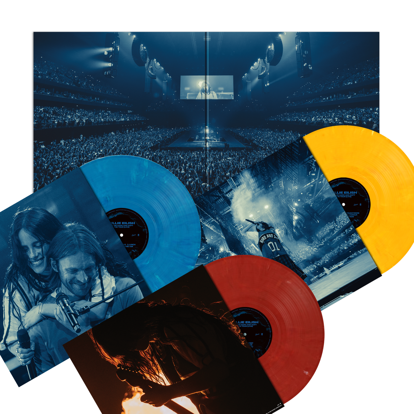 HIT ME HARD AND SOFT: THE TOUR (LIVE) - Vinilo (Color 3LP)