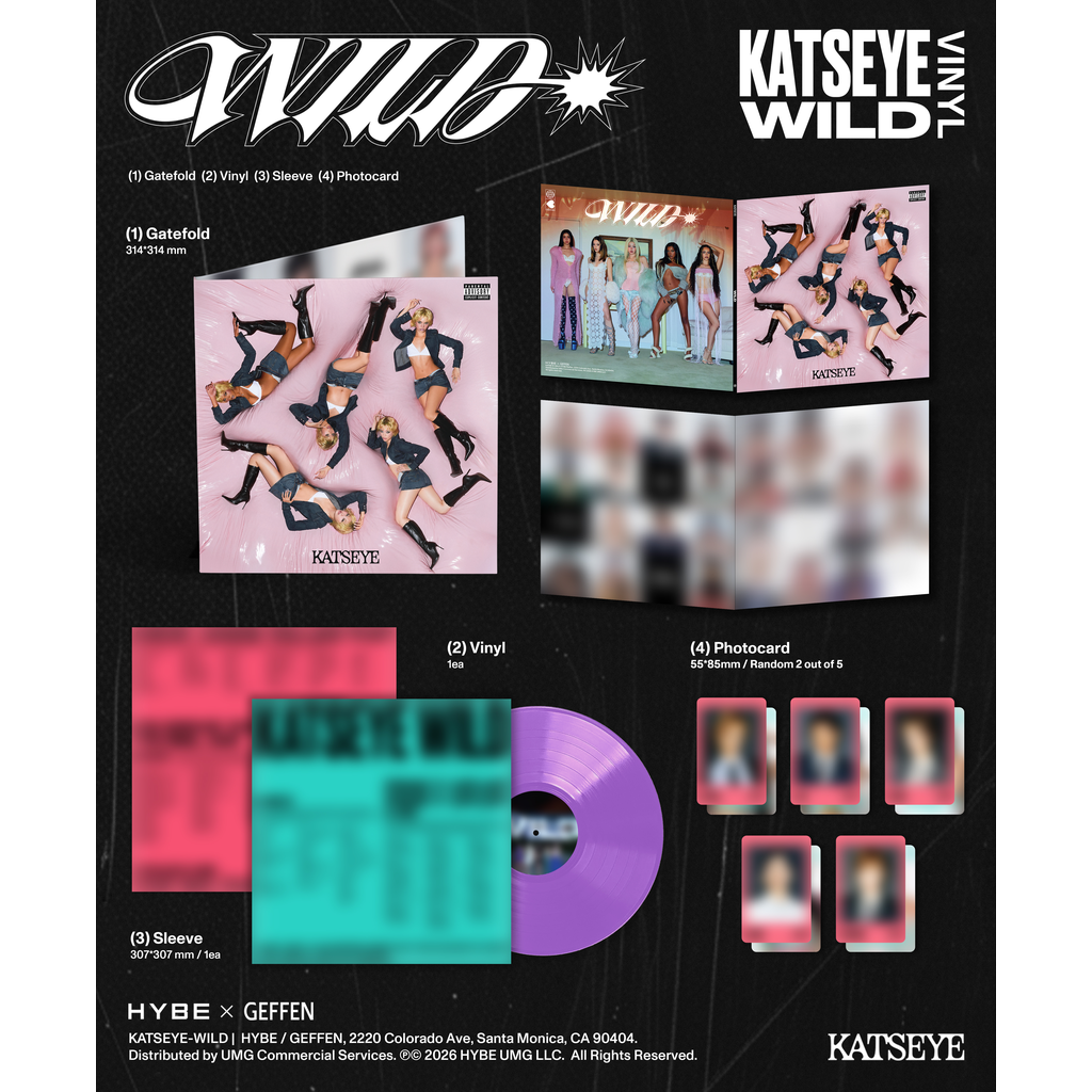 WILD - Vinilo (Edición Exclusiva Color Lavanda) + Tarjeta Firmada