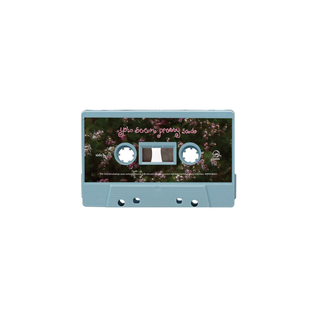 you seem pretty sad for a girl so in love - Cassette baby blue