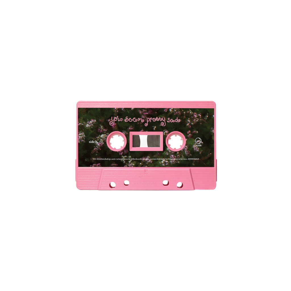 you seem pretty sad for a girl so in love - Cassette baby pink
