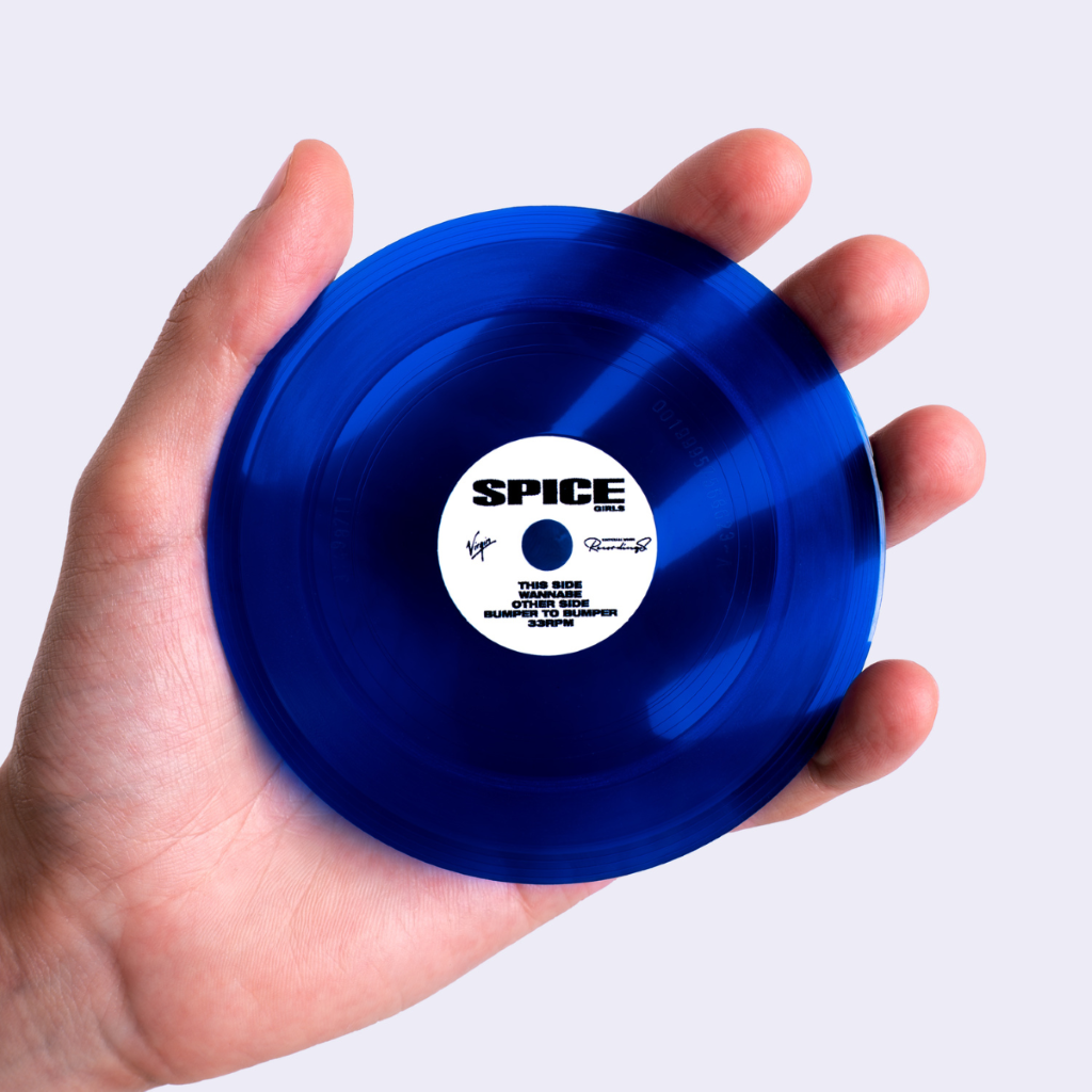 Wannabe - Vinilo 4" (Edición Exclusiva Color Azul Transparente)
