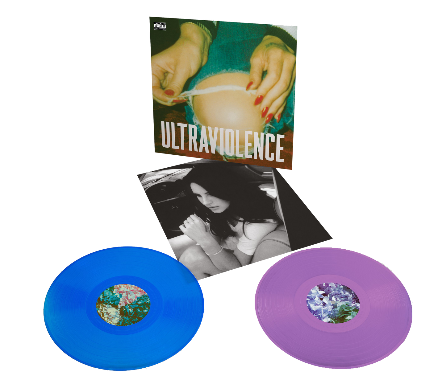 ULTRAVIOLENCE - Vinilo (Edición Exclusiva Color Azul Traslúcido y Violeta Opaco. Alt Cover 2LP)