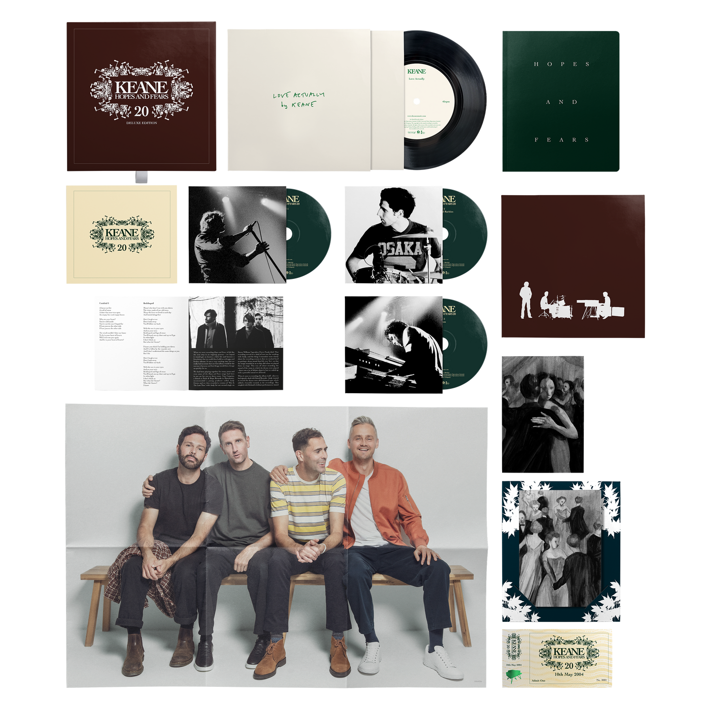 Hopes and Fears 20th Anniversary Edition - Box Set (3CD + 7")