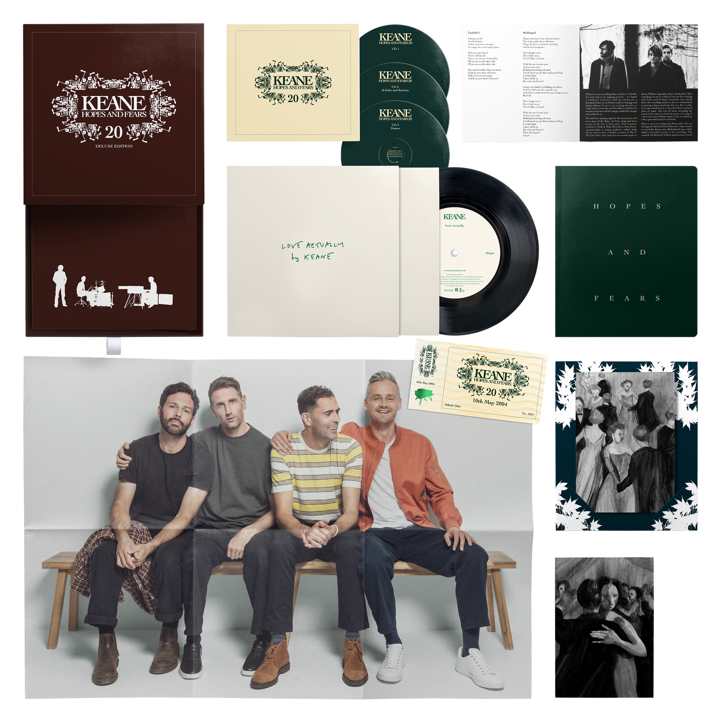 Hopes and Fears 20th Anniversary Edition - Box Set (3CD + 7")