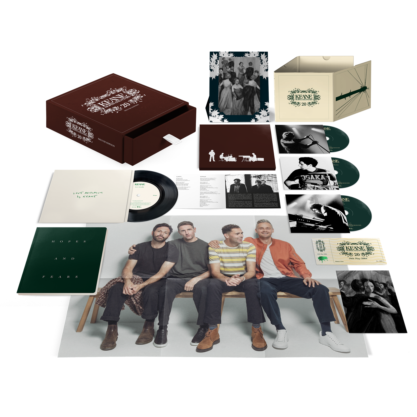 Hopes and Fears 20th Anniversary Edition - Box Set (3CD + 7")