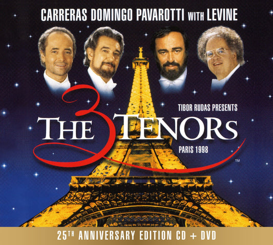 The Three Tenors - Paris 1998 - 25th Anniversary Edition - CD + DVD