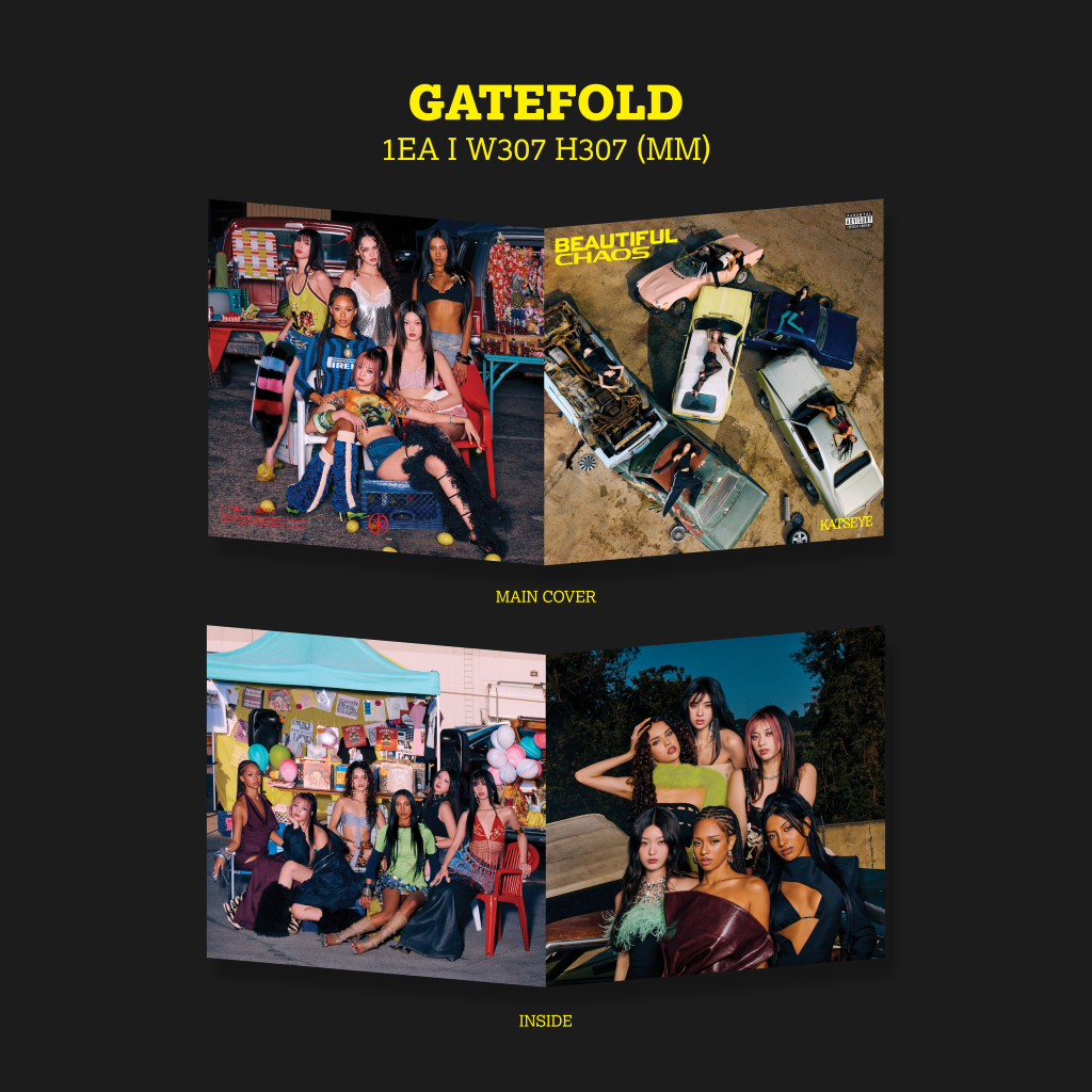 BEAUTIFUL CHAOS - Vinilo (Color Lima Neón) + Tarjeta Firmada