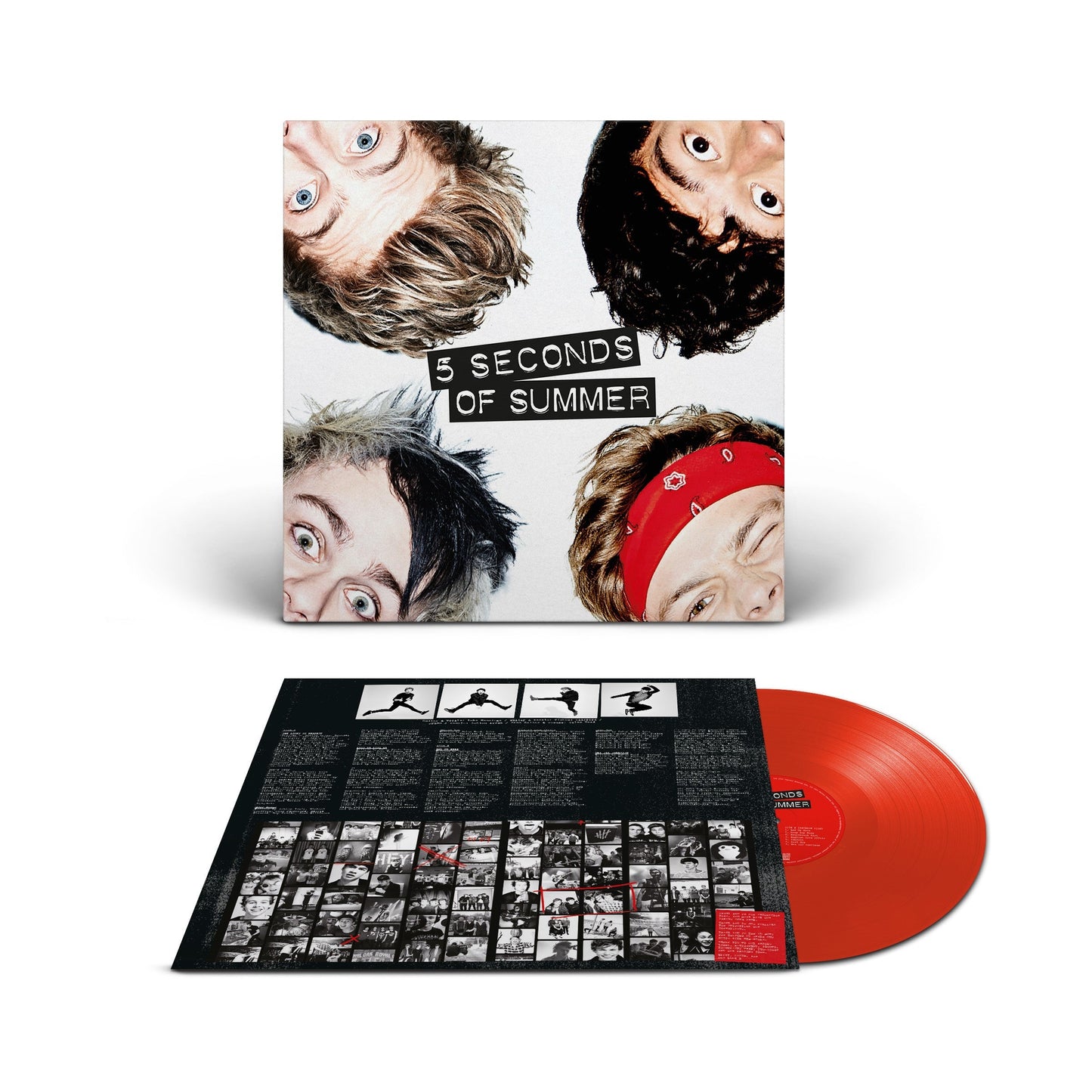 5 Seconds of Summer (10 Aniversario) - Vinilo (Color Rojo)