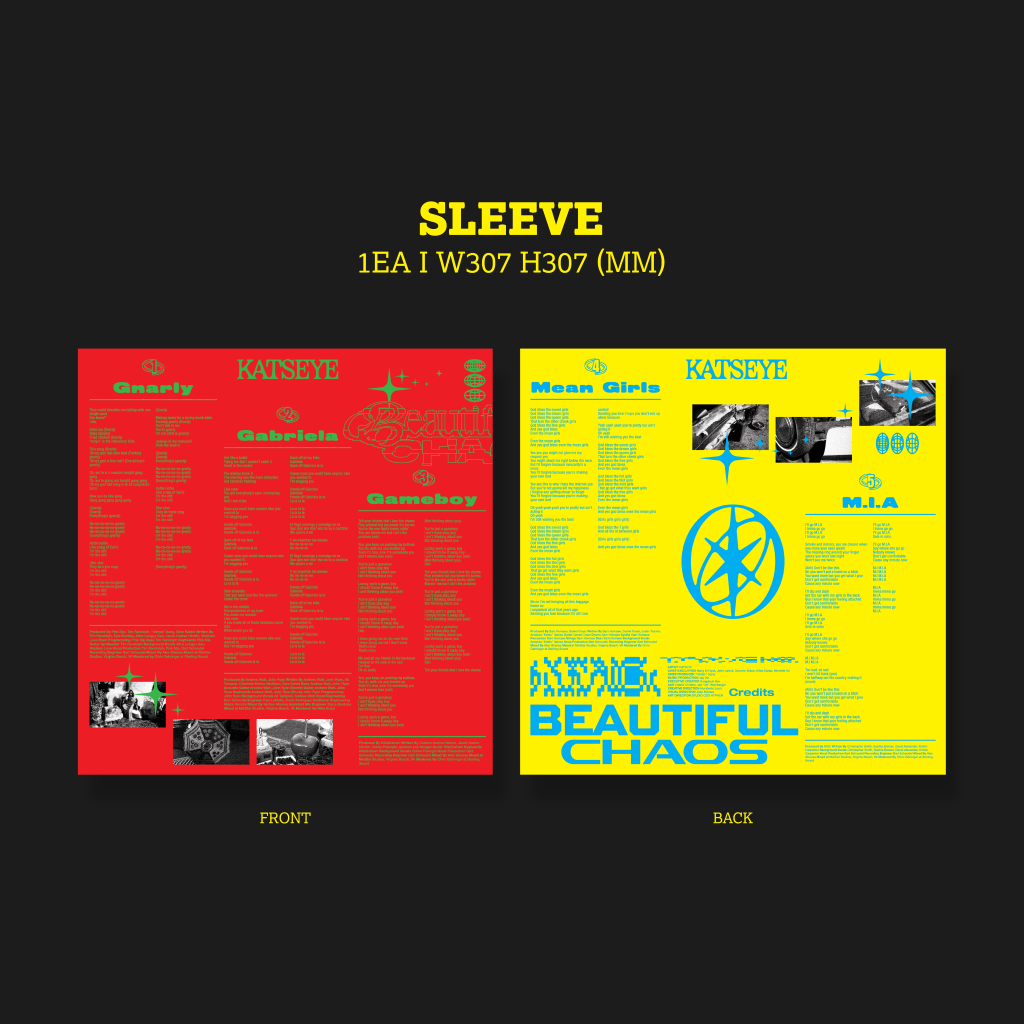 BEAUTIFUL CHAOS - Vinilo (Color Lima Neón) + Tarjeta Firmada