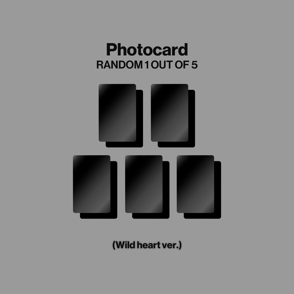 WILD (Wild Heart ver.) - CD (Edición Exclusiva) + Tarjeta Firmada