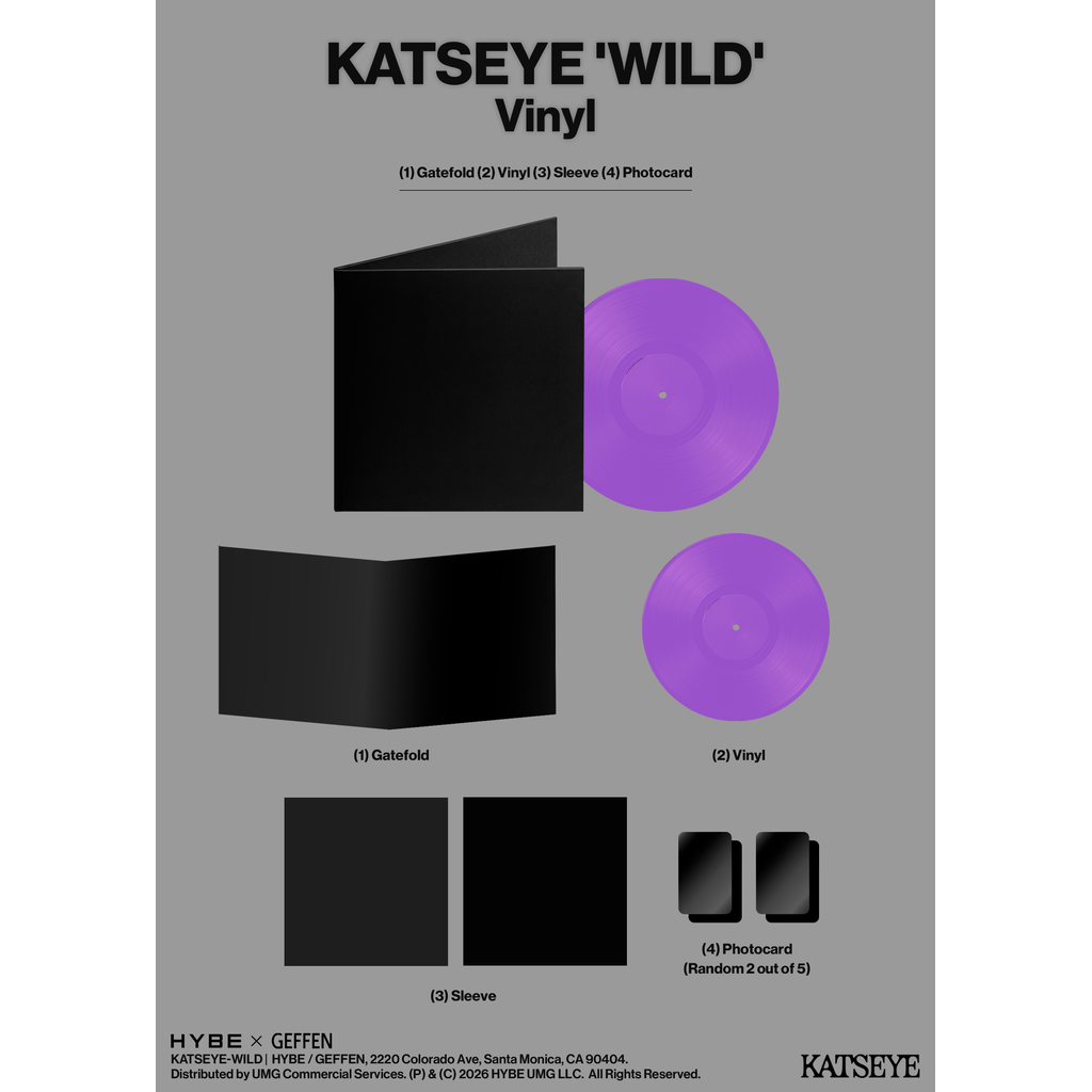 WILD - Vinilo (Edición Exclusiva Color Lavanda) + Tarjeta Firmada