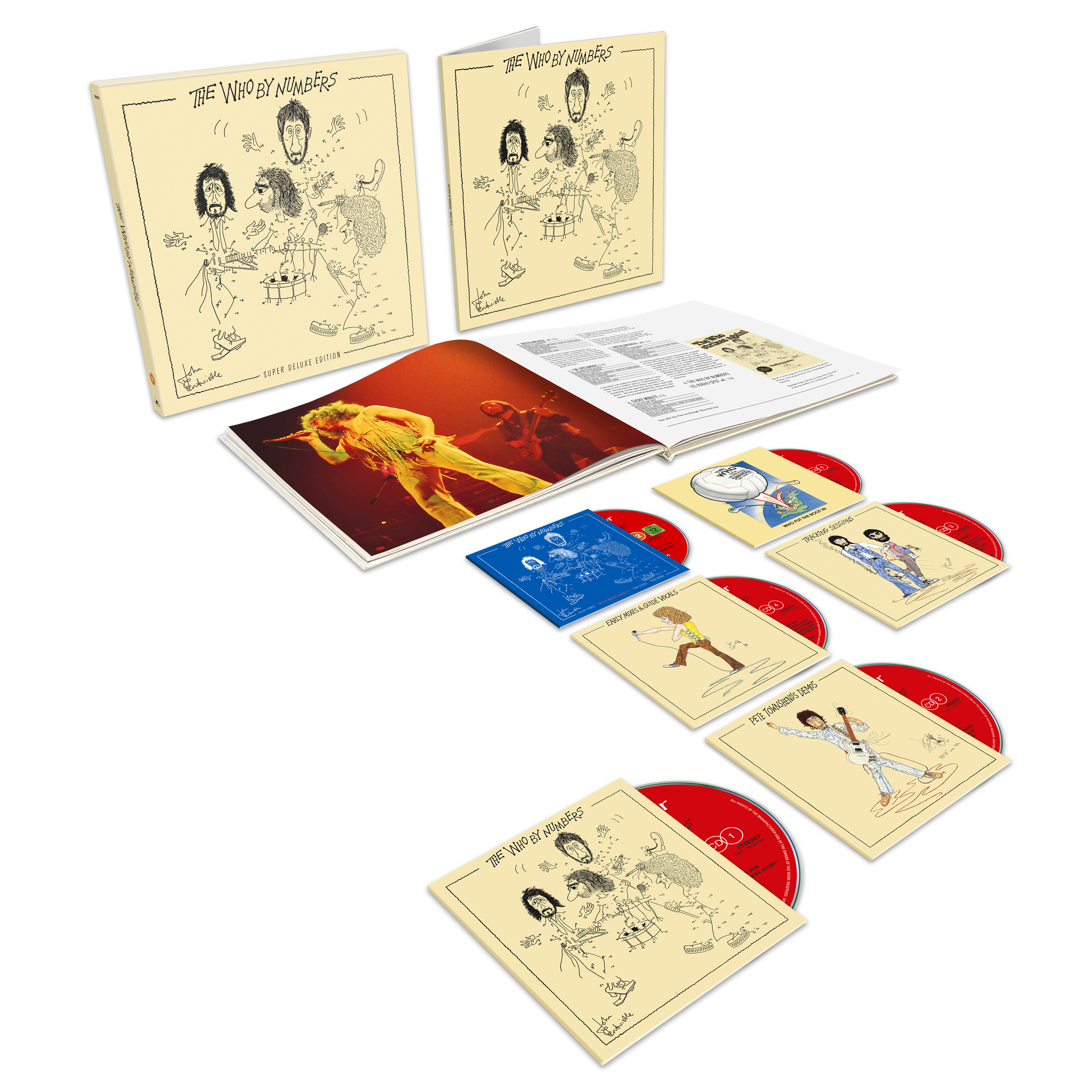 The Who By Numbers - Box Set (5CD + Blu-Ray)